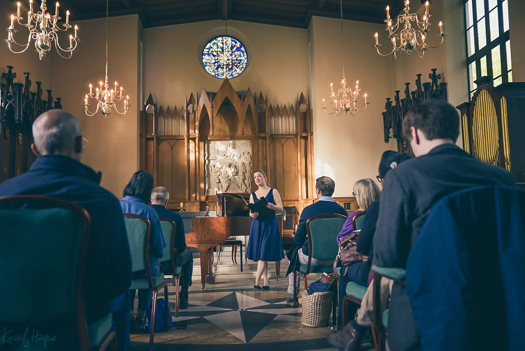 From Bach to Tango An evening of classical music with Jelena Makarova & Katya Schneider in the Chapel of St Katharine's Precinct. Friday, 20 May 2016 