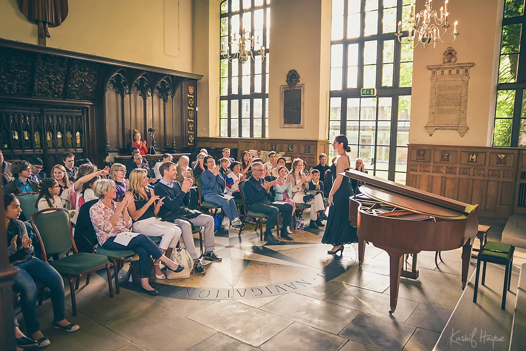 From Bach to Tango An evening of classical music with Jelena Makarova & Katya Schneider in the Chapel of St Katharine's Precinct. Friday, 20 May 2016 