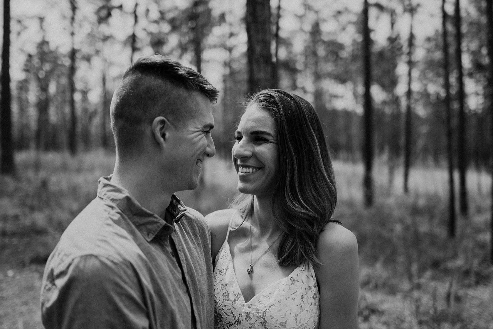 Orlando Engagement session at Wekiva Springs State Park, oak and iron photography