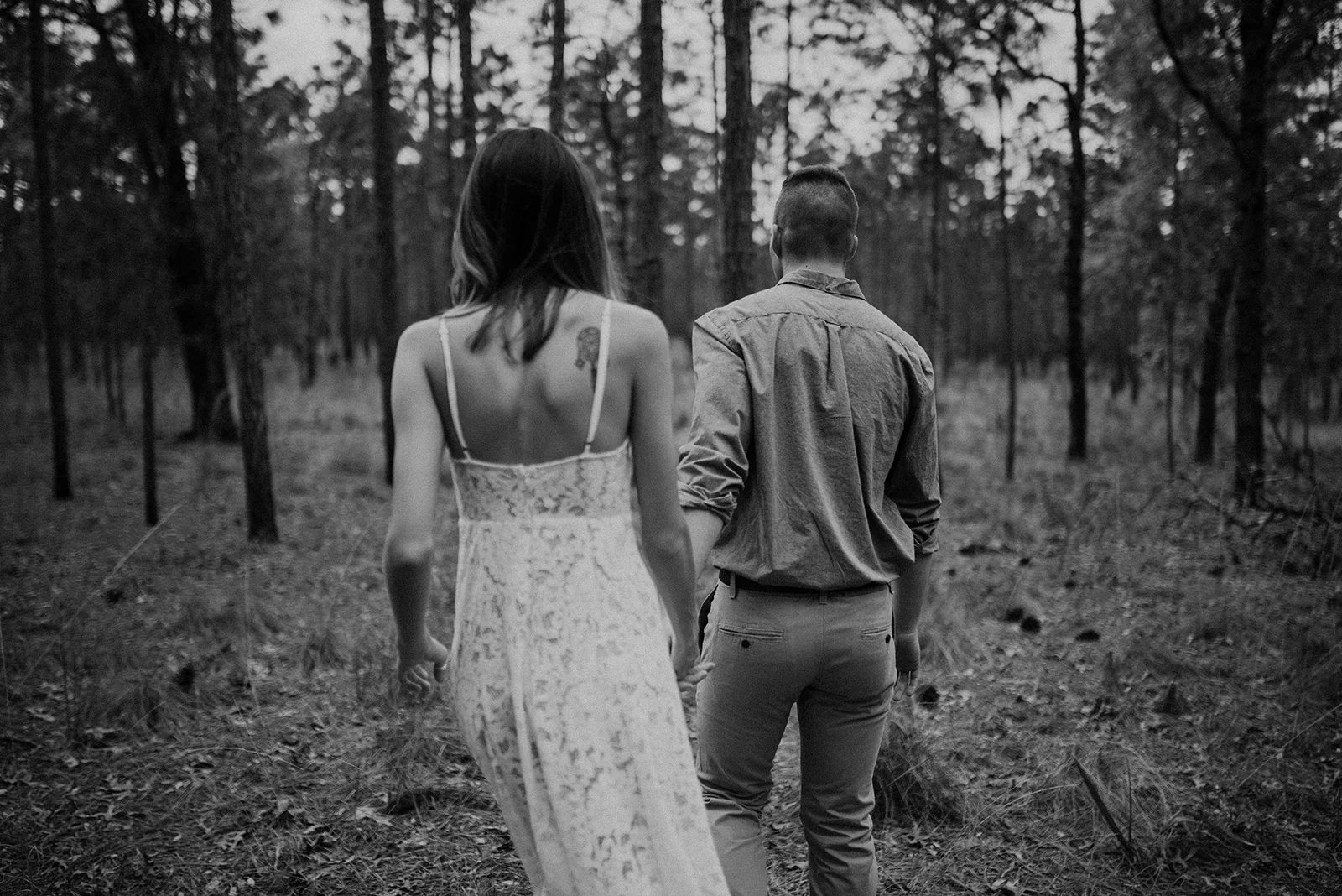 Orlando Engagement session at Wekiva Springs State Park, oak and iron photography