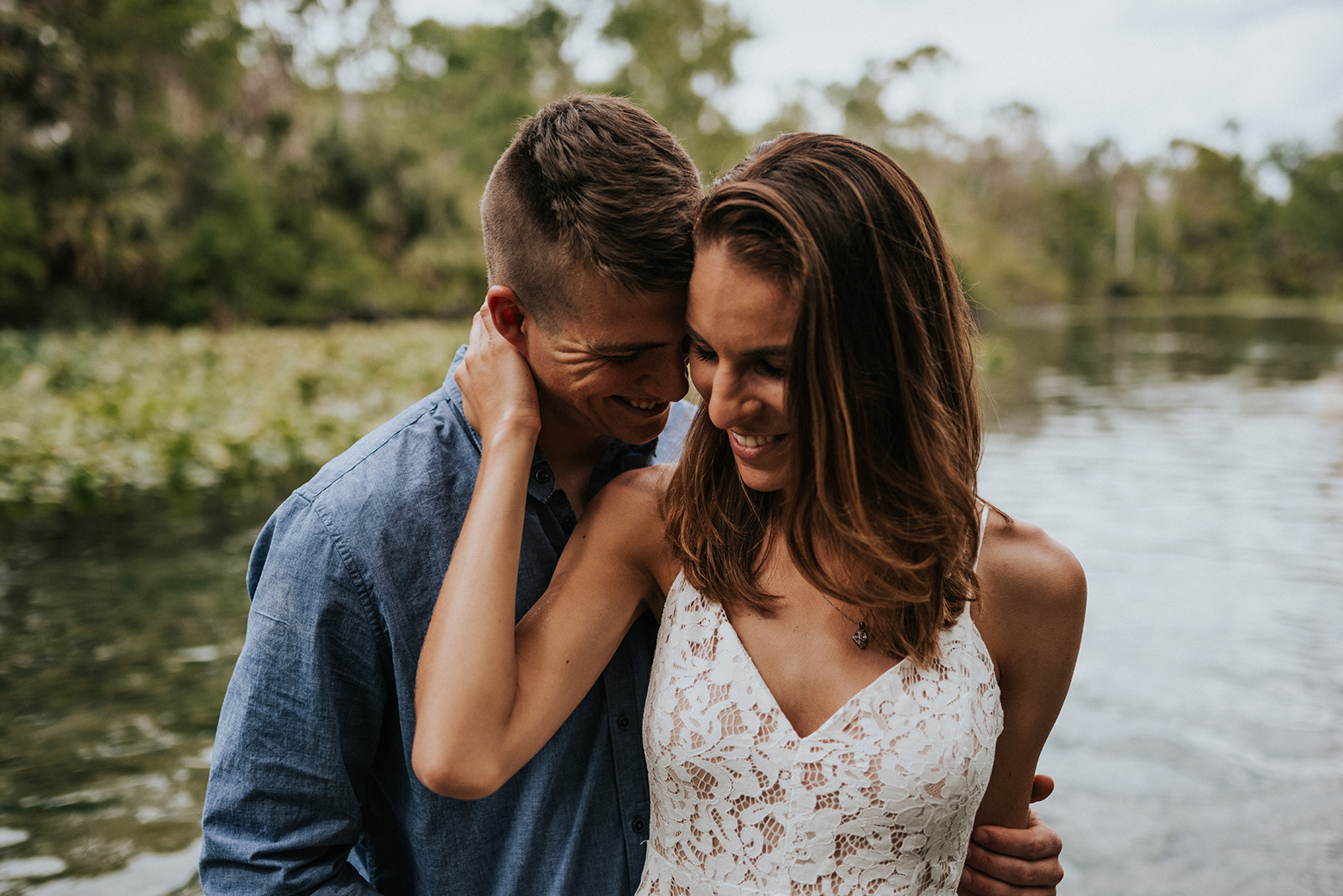 Orlando Engagement session at Wekiva Springs State Park, oak and iron photography