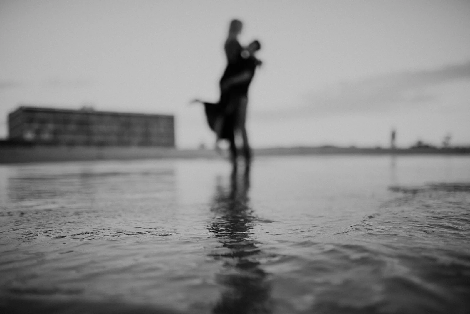 downtown cocoa beach florida same sex engagement photos