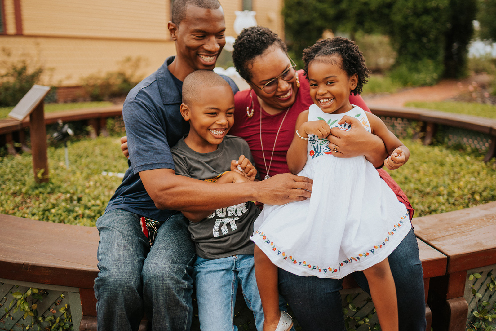 downtown titusville florida family photos