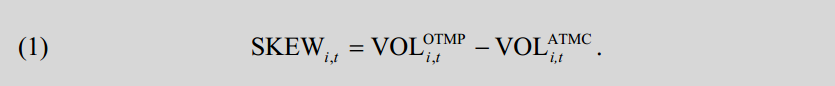  SOURCE: WHAT DOES INDIVIDUAL OPTION VOLATILITY SMIRK TELL US ABOUT FUTURE EQUITY RETURNS? 