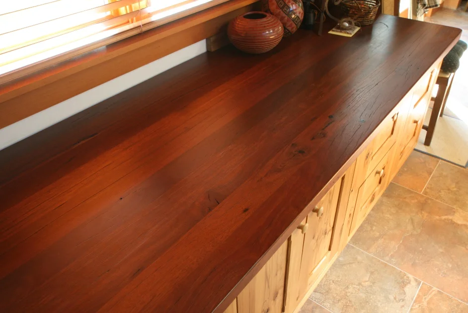 Reclaimed Jarrah top
