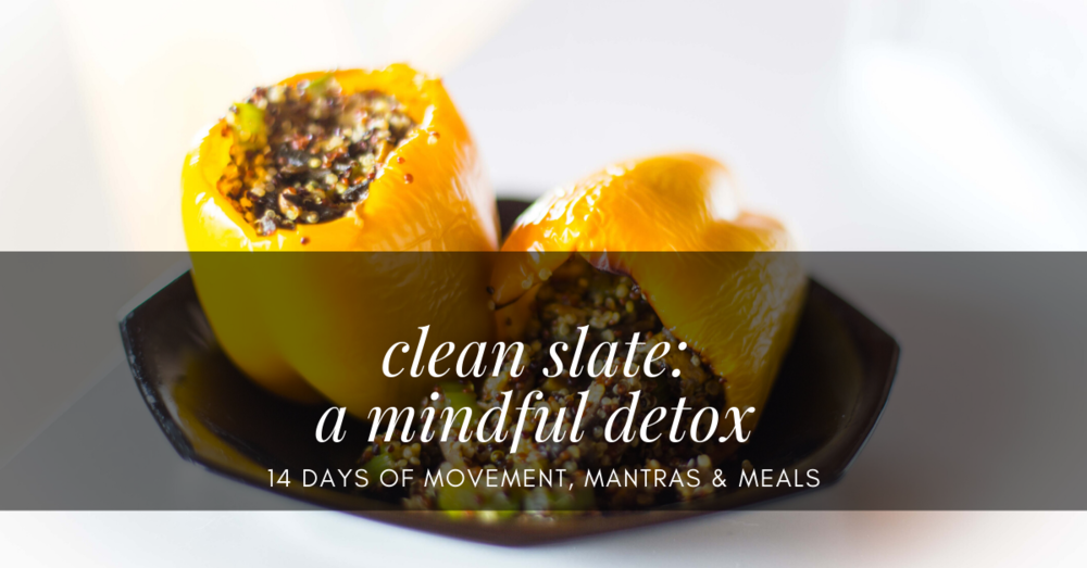 Clean Slate: 14 day mindful detox