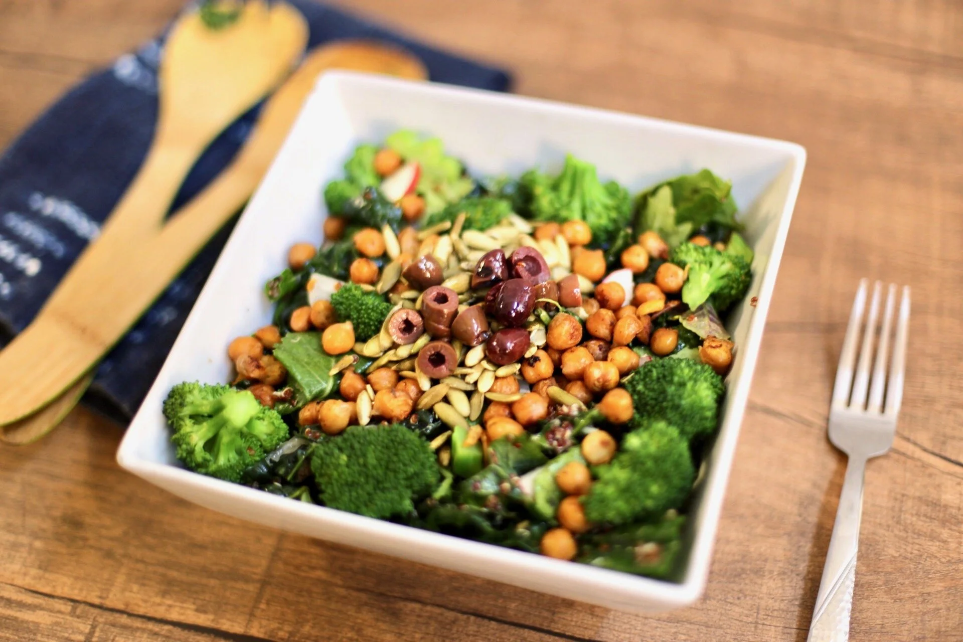 make a salad, pack a sandwich