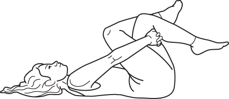 Woman doing cross legged stretch - Ultimate Health Personal Training Center - Los Angeles, CA