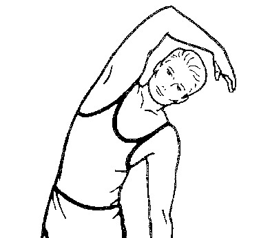 Man side stretch - Ultimate Health Personal Training Center - Los Angeles, CA