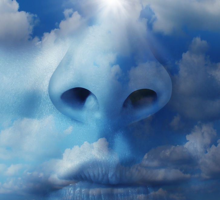 Face in clouded sky - Ultimate Health Personal Trainer Los Angeles, CA