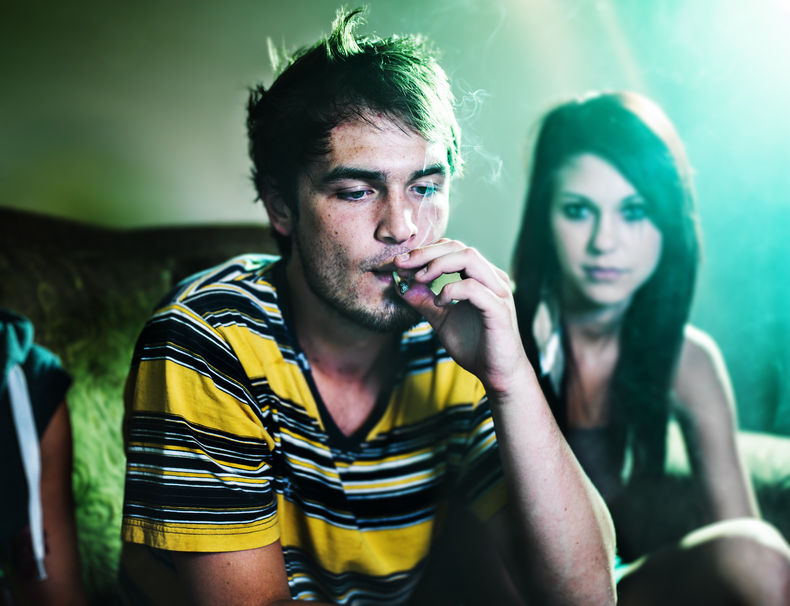 Man smoking
