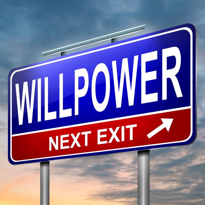 Willpower street sign - Ultimate Health Personal Training - Los Angeles