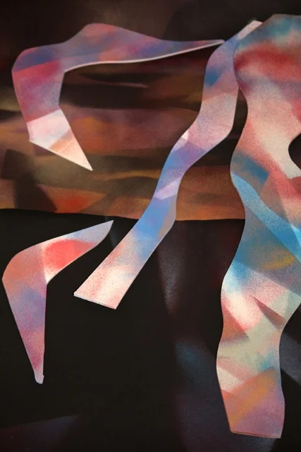 Papolos, Boomerang Sunset, Digital Print from Mixed Media Collage.jpeg