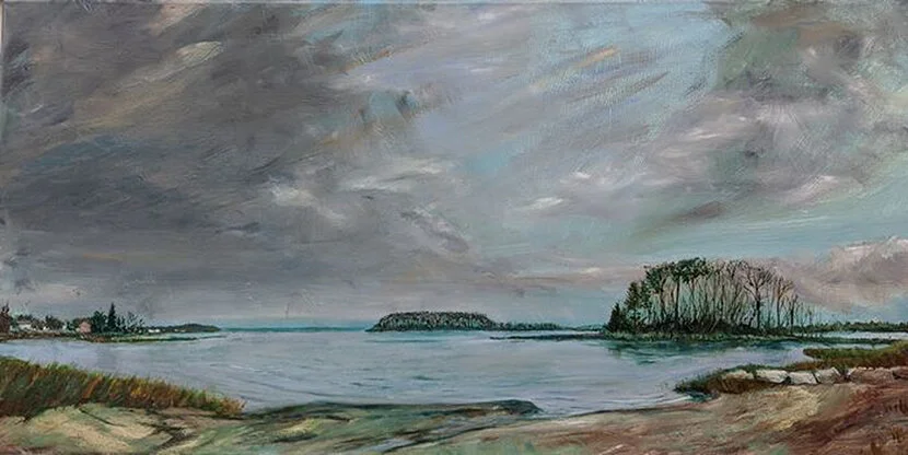 J Pritchard, Rain, then Showers later - Cape Cod.jpg