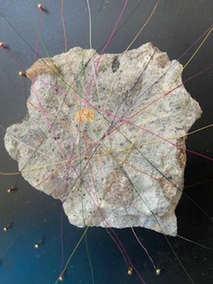 George Radwan,Rubble Asteroid .JPG