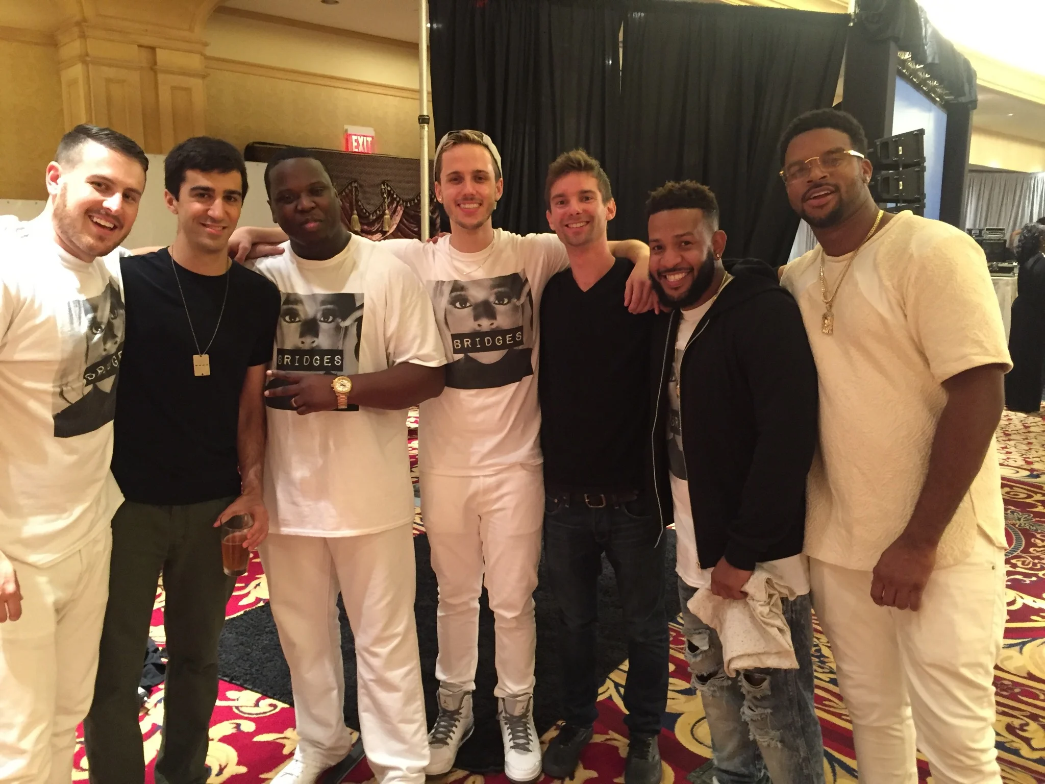 From Left to right: David Wise (Saxophone, LA), De'Sean Jones (Saxophone, Detroit), Conrad Reeves (Guitar, Detroit), CJ Alexander (Bass, New York), J Drew Sheard (drums, production, Detroit)