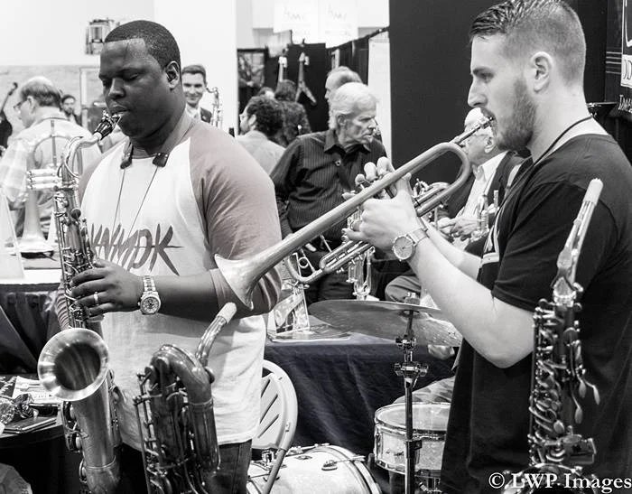 Knomadik Horns @ NAMM.jpg