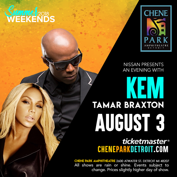 Detroit, MI - w/ Tamar Braxton @ Chene Park