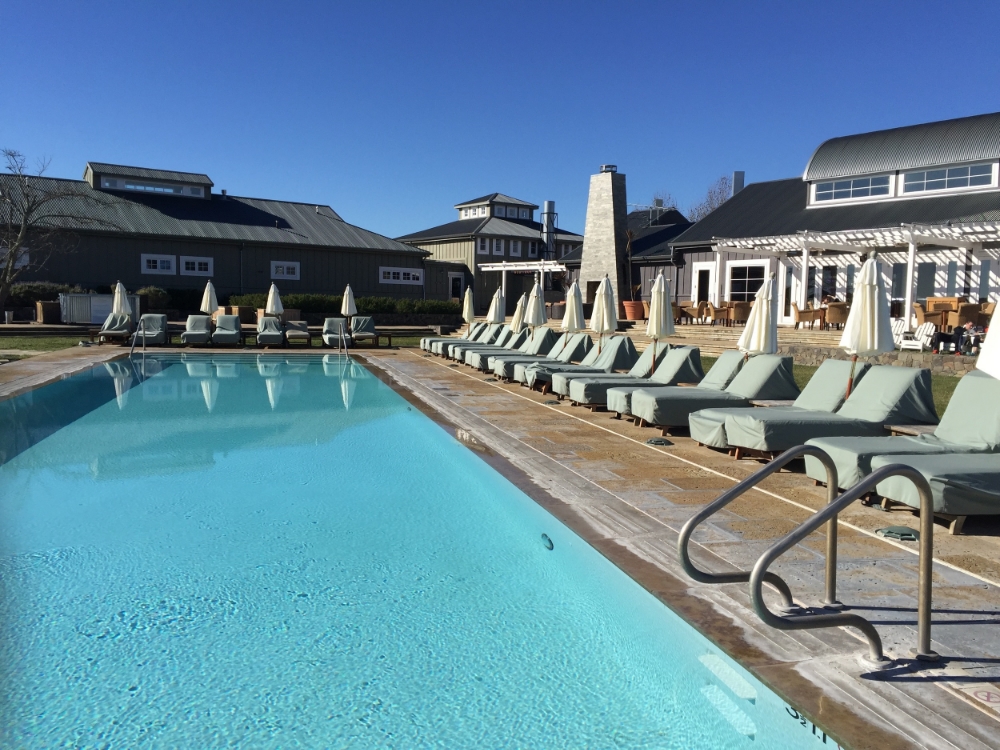 Poolside at Carneros Inn