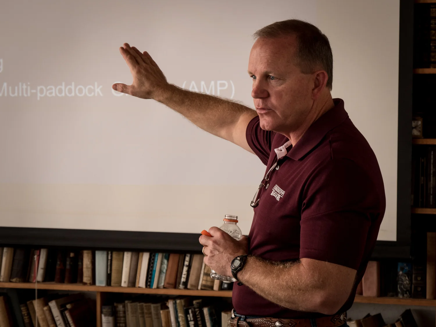Allen Williams shared fascinating insights into the world of Grass Fed Beef.
