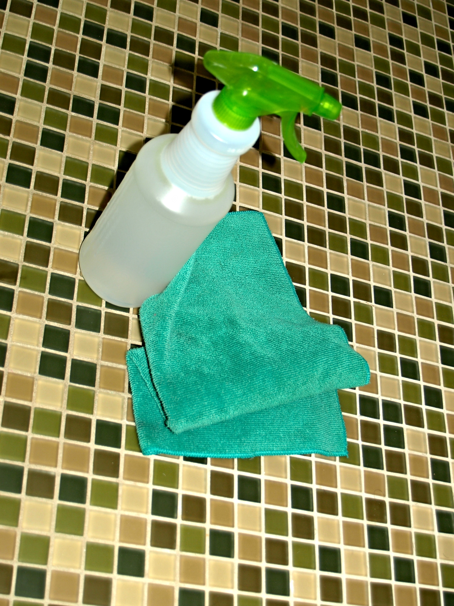 Going anti-viral in the bathroom...