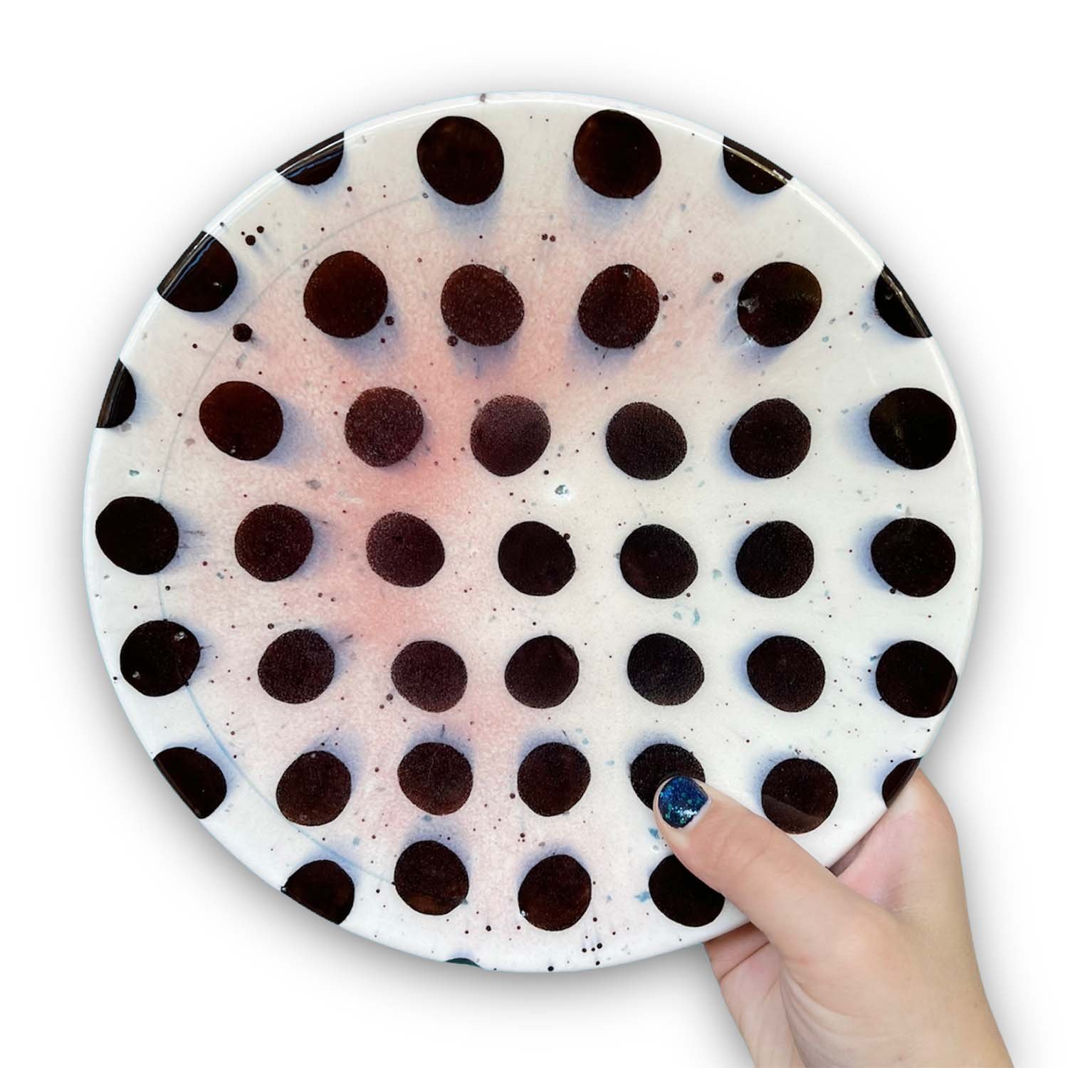 4. DIDEM MERT_Dot Dot Dot Blushed Din Din Plate_2022_mid-range colored porcelain, glazes, washes, underglazes, slips, fired to cone 5 OX..jpg