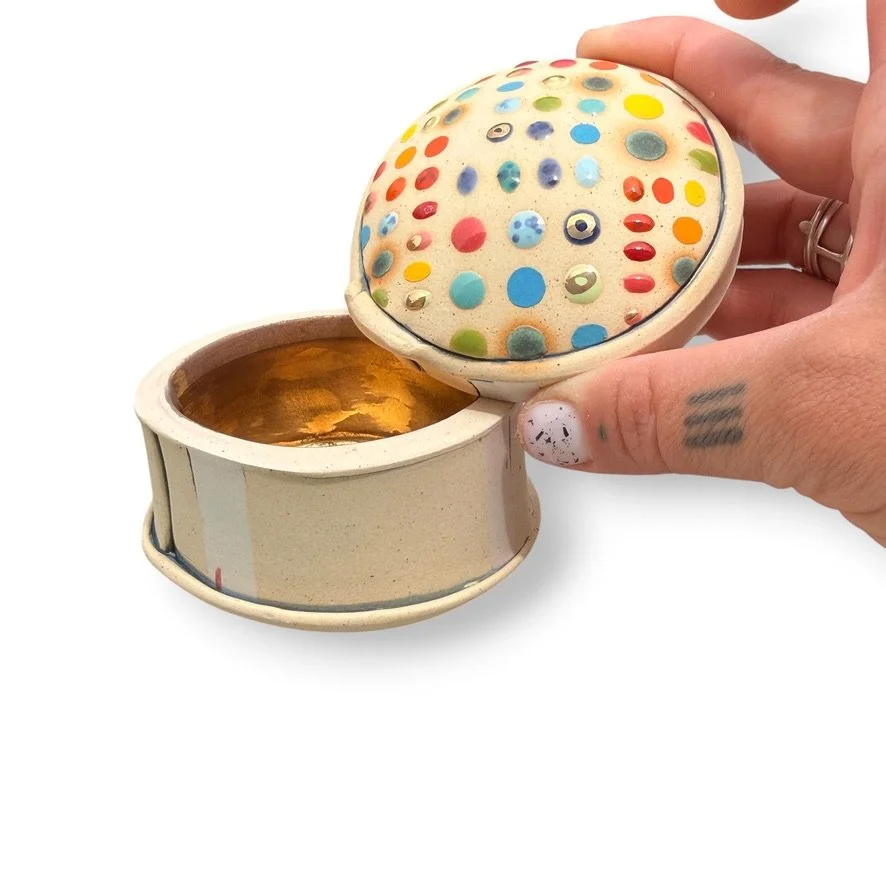 Lil Spotted Keepsake Jar