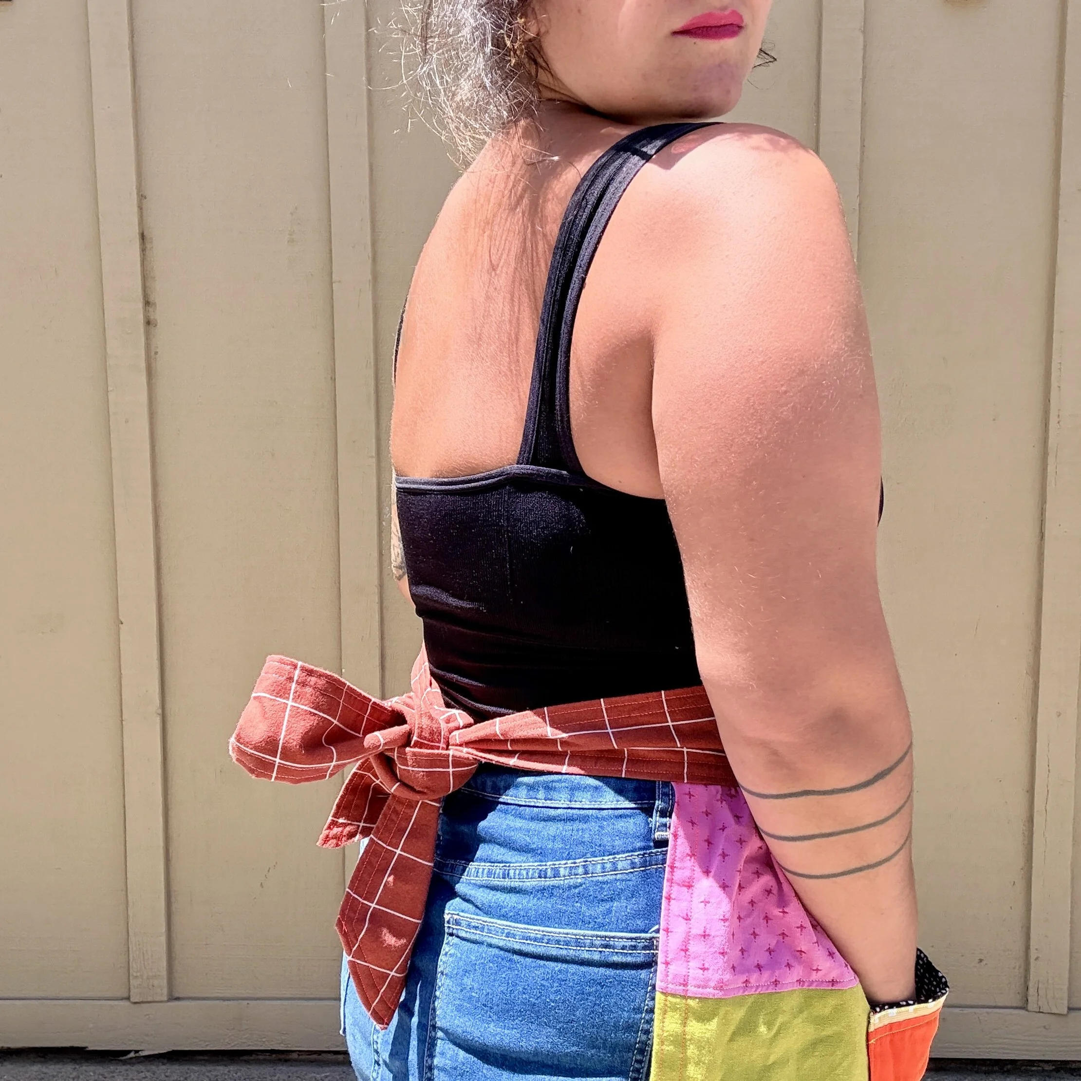 Quilty Apron w/ 2 Pockets