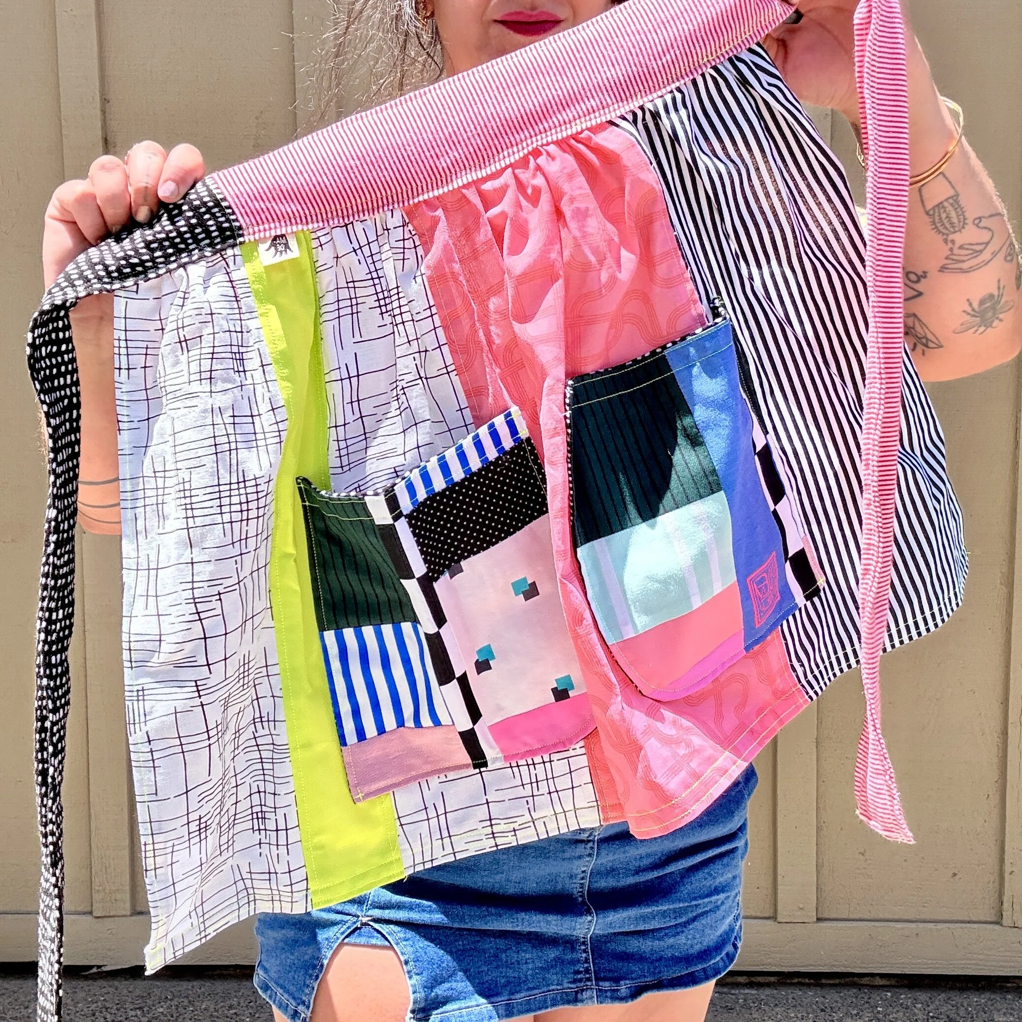 Quilty Apron w/ 2 Pockets