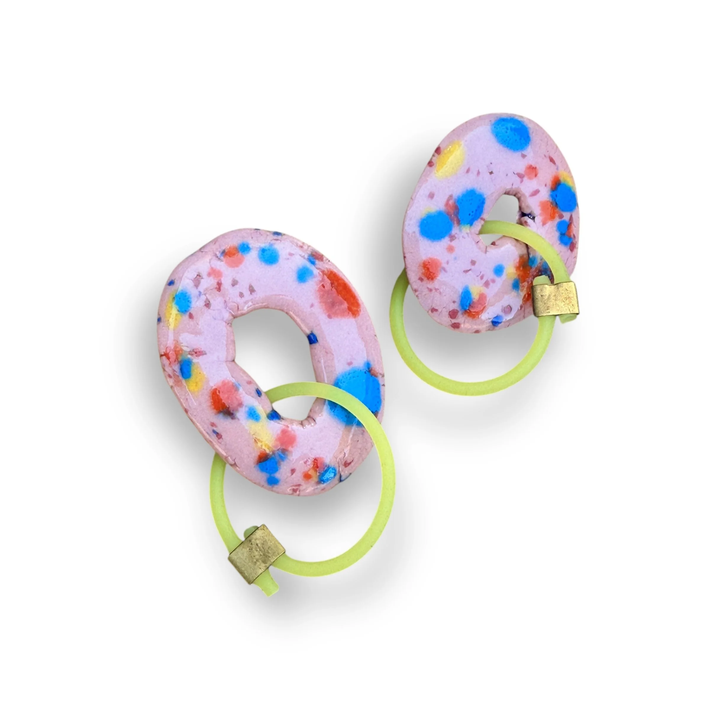 Donut Post Earrings (FREE SHIPPING)