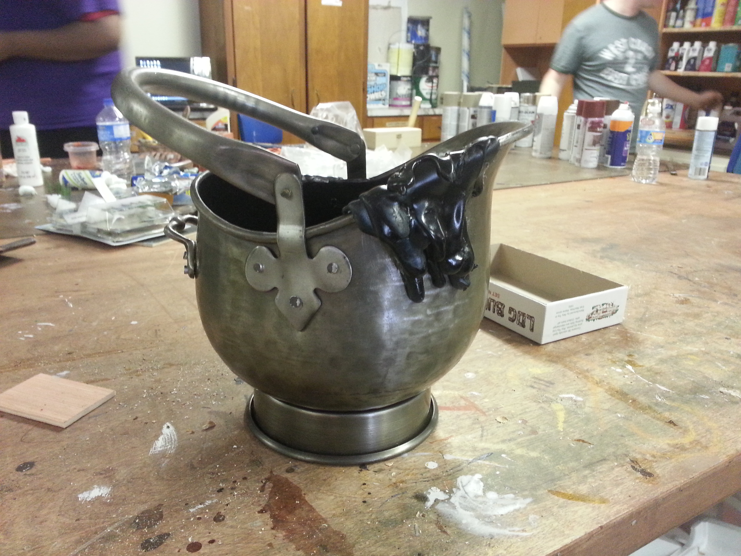 Boiling Pot of Tar