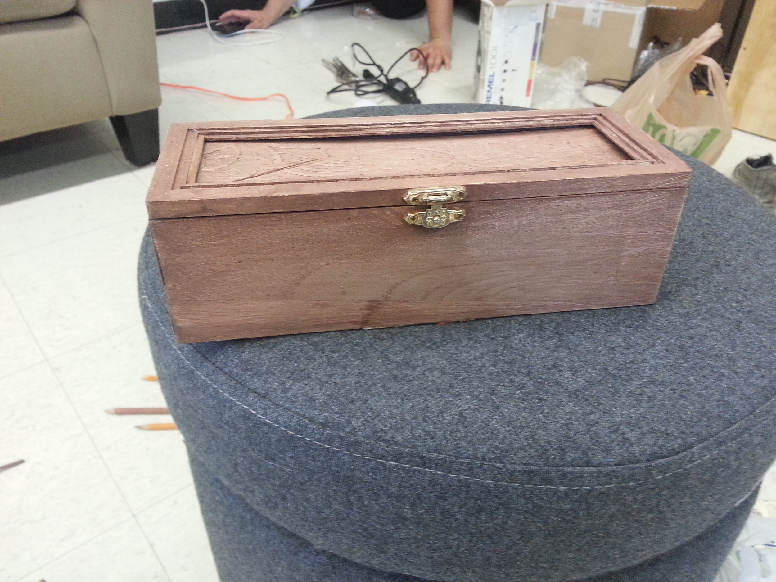 "Exploding" Pencil Box
