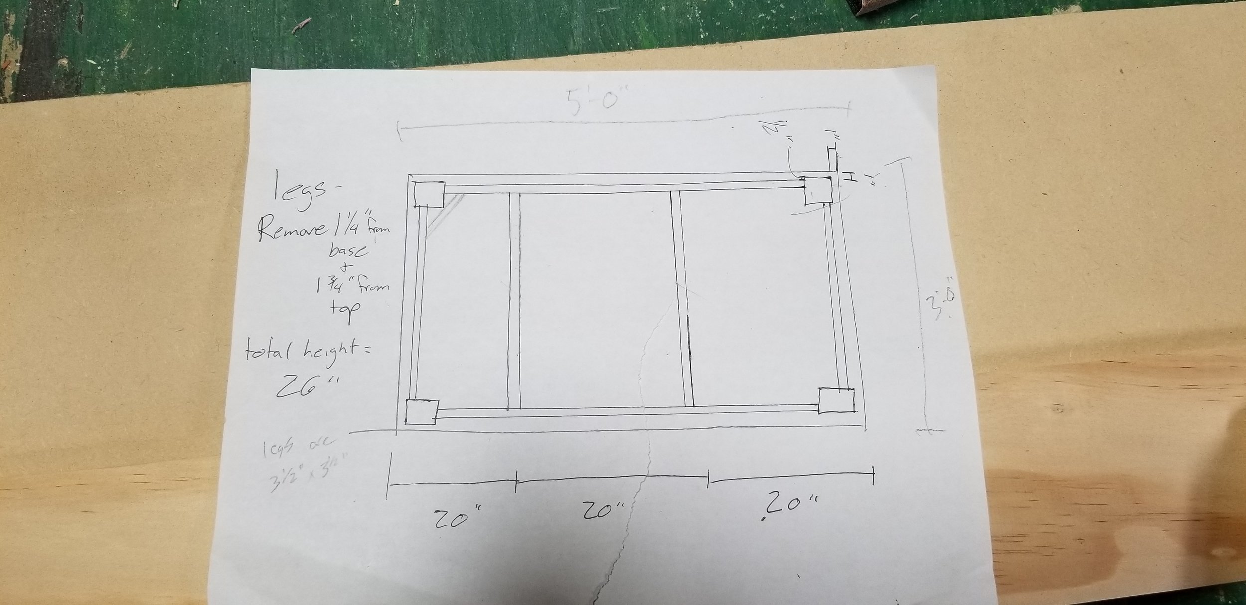 Legally Blonde 2018 Harvard Tables- Construct sturdy rolling table that could support an actors weight.
