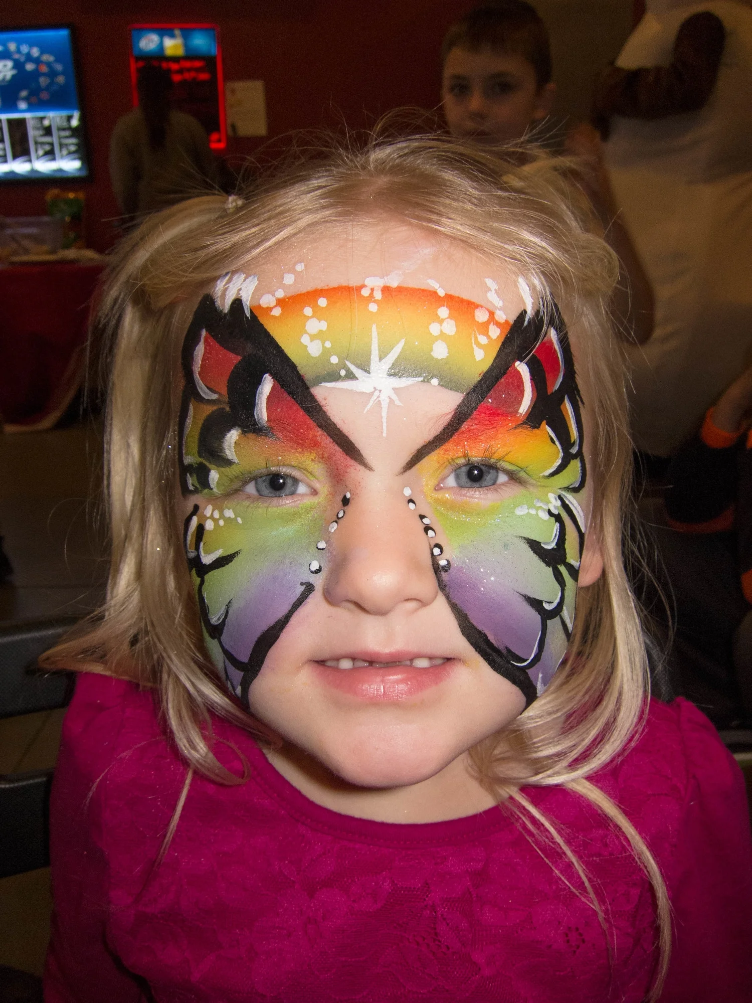 Butterfly with Rainbow