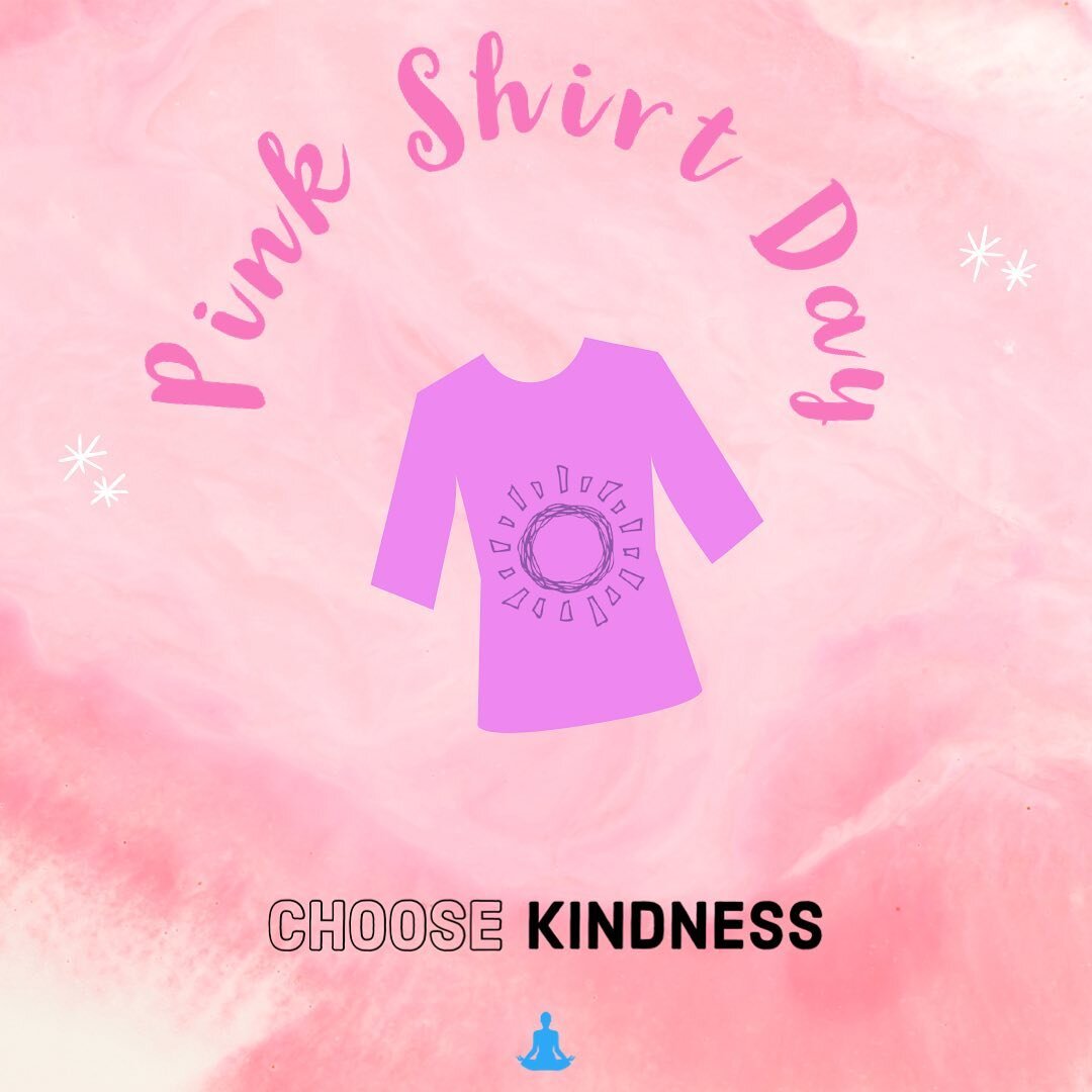 CHOOSE KINDNESS💓 Today is #pinkshirtday where we raise awareness for bullying and do our best to put an end to it. Wear pink today to show your support. @pinkshirtday #antibullying #support #bullyingawareness 

Sattva is AGAINST bullying in all form