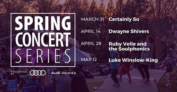 This spring, we invite you to join us for a beautiful eve outdoors soaking in the vibes at one of our most favorite ATL venues @callanwoldefinearts 📻 April 28th tickets at  #linkinbio #atlsoul #atlmusic #callanwoldefineartscenter #rubyvelle #rubyvel