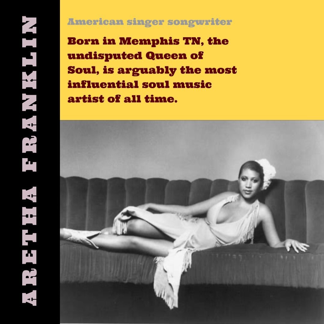 Let&rsquo;s be honest- we would be nowhere without THE ARETHA. If soul music were a tree, Aretha is both the soil and the groundbreaking roots. Her voice was a wake up call for me as a young girl and a sincere muse for me and this band to this day.  