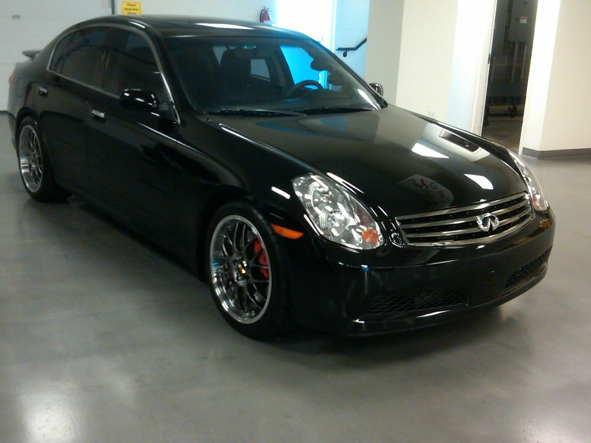 Infinity Gets Paint Protection Film (Copy)