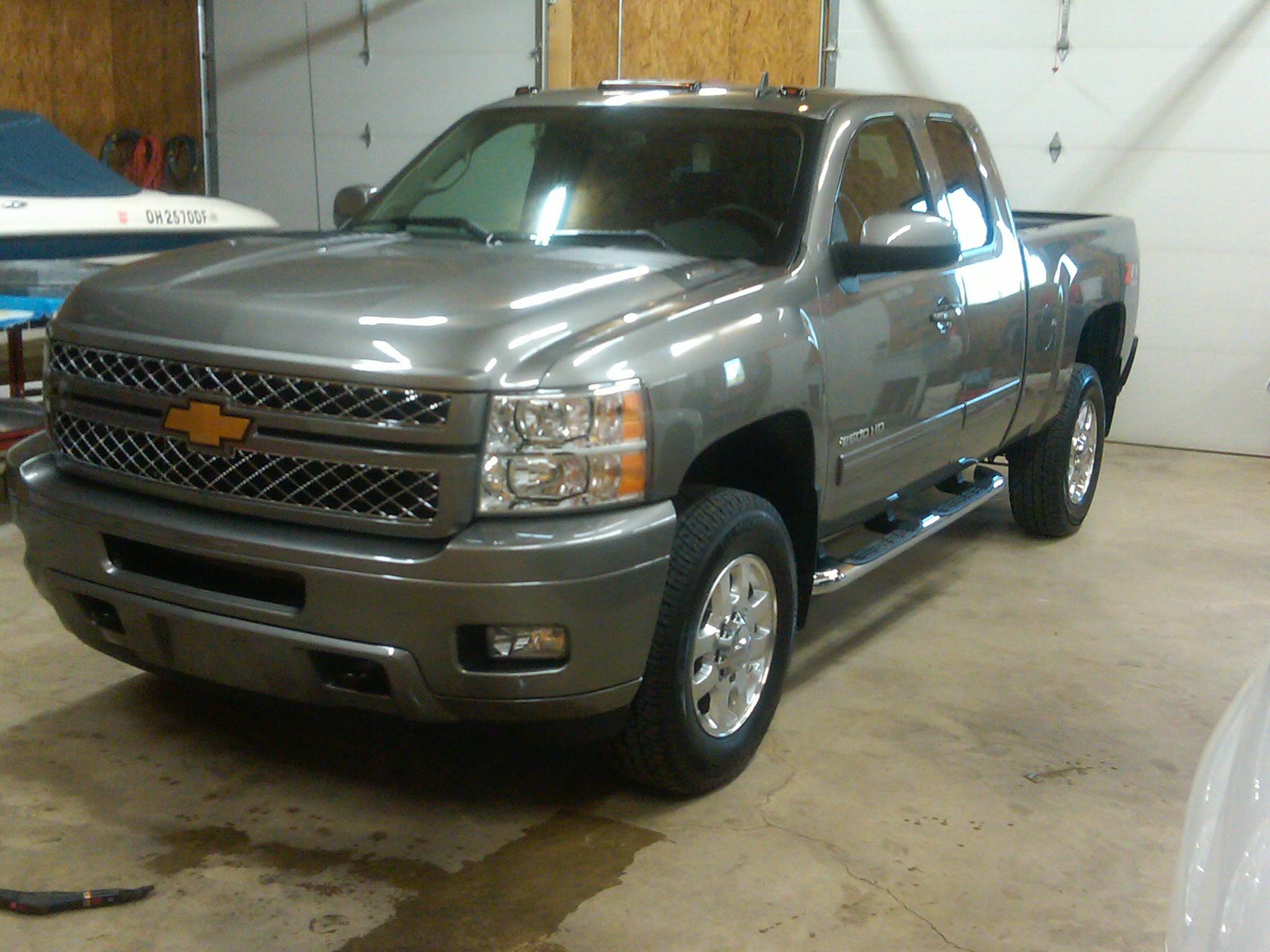 Chevy Truck Gets Clear Bra to Protect the Paint