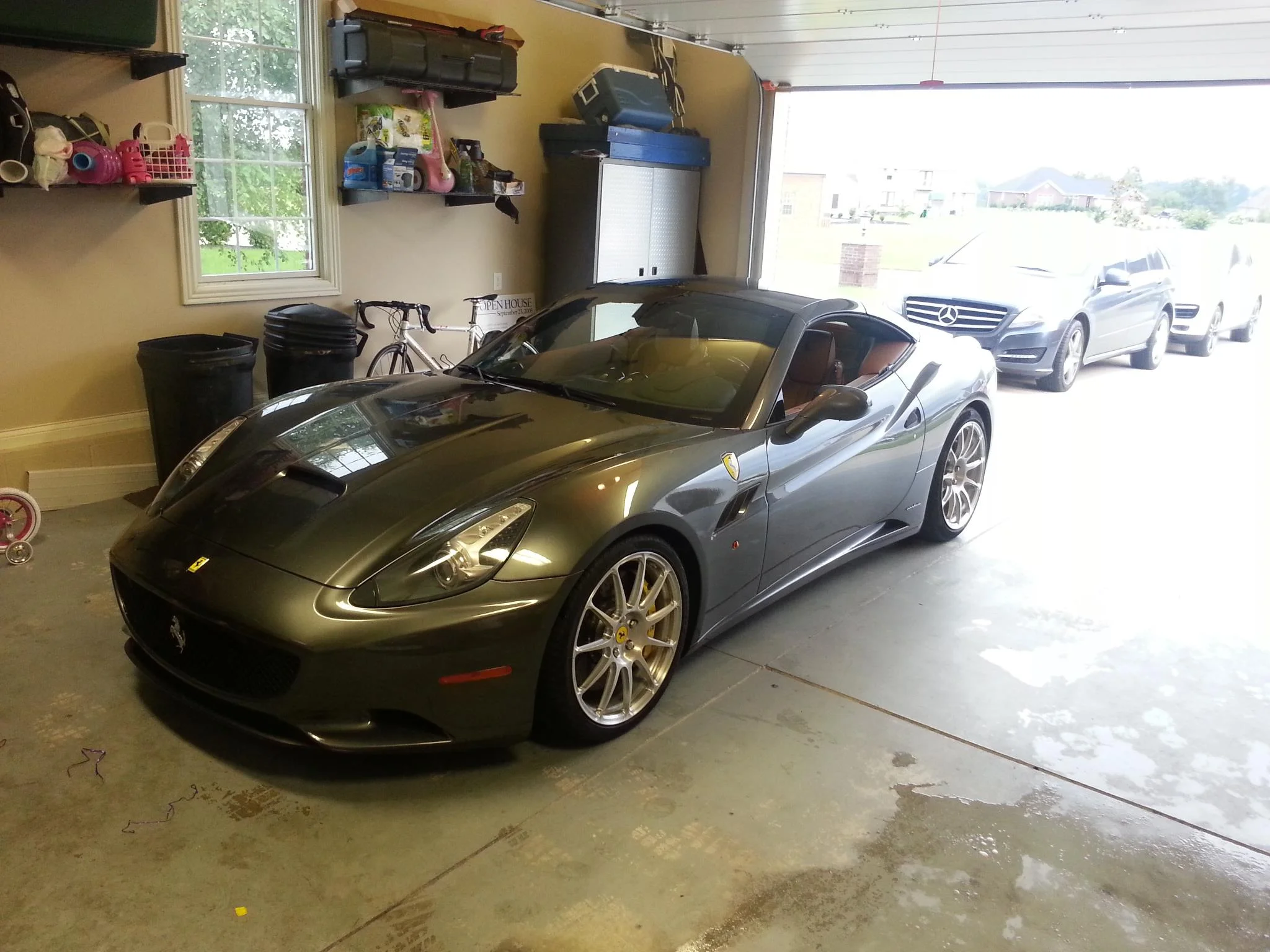 Ferrari Gets Clear Bra Installed to Protect the Paint (Copy)