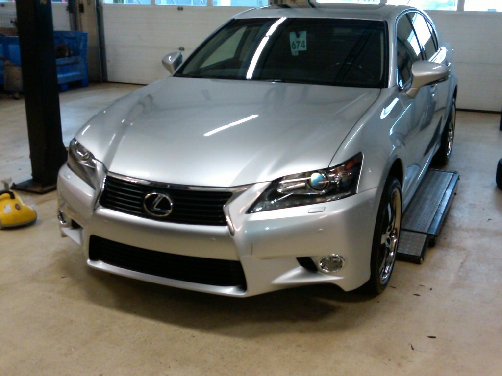 Paint on this Lexus Protected with Paint Protection Film