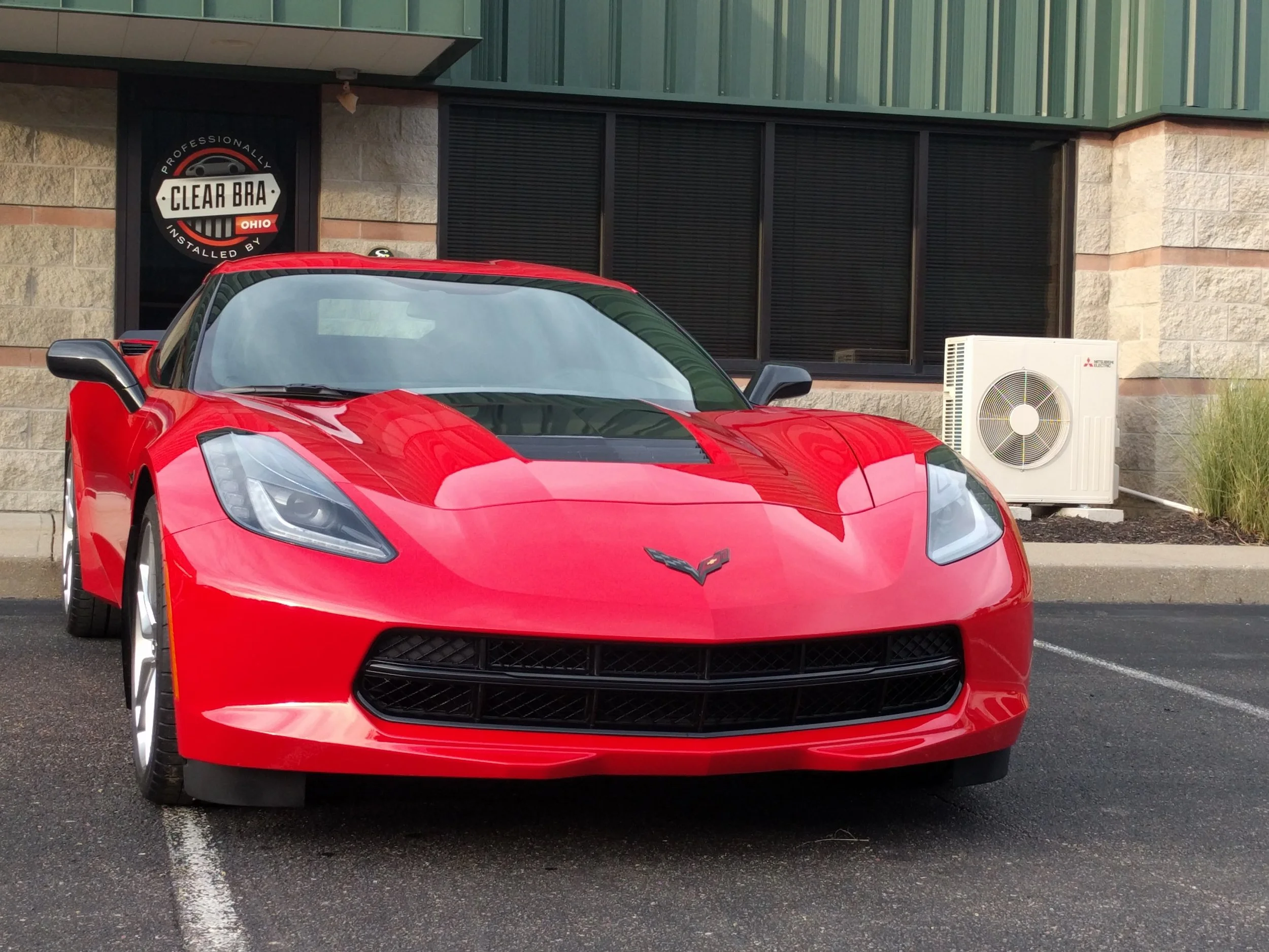 Suntek Clear Bra Gives this Corvette Protection from Bullies