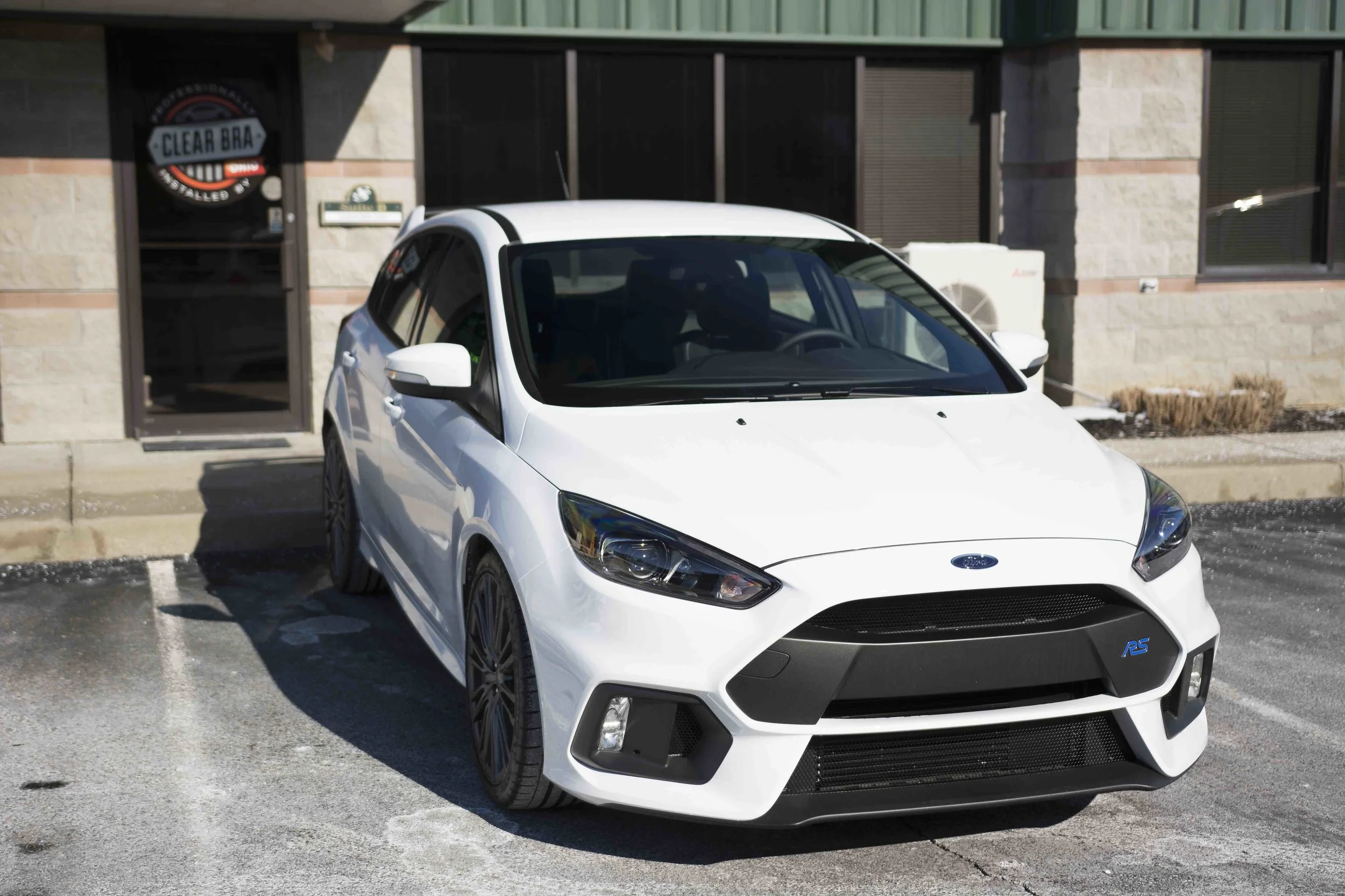 Clear Paint Protection Film For Ford Focus RS MK3 Front Bumper - Stone Chip Guard