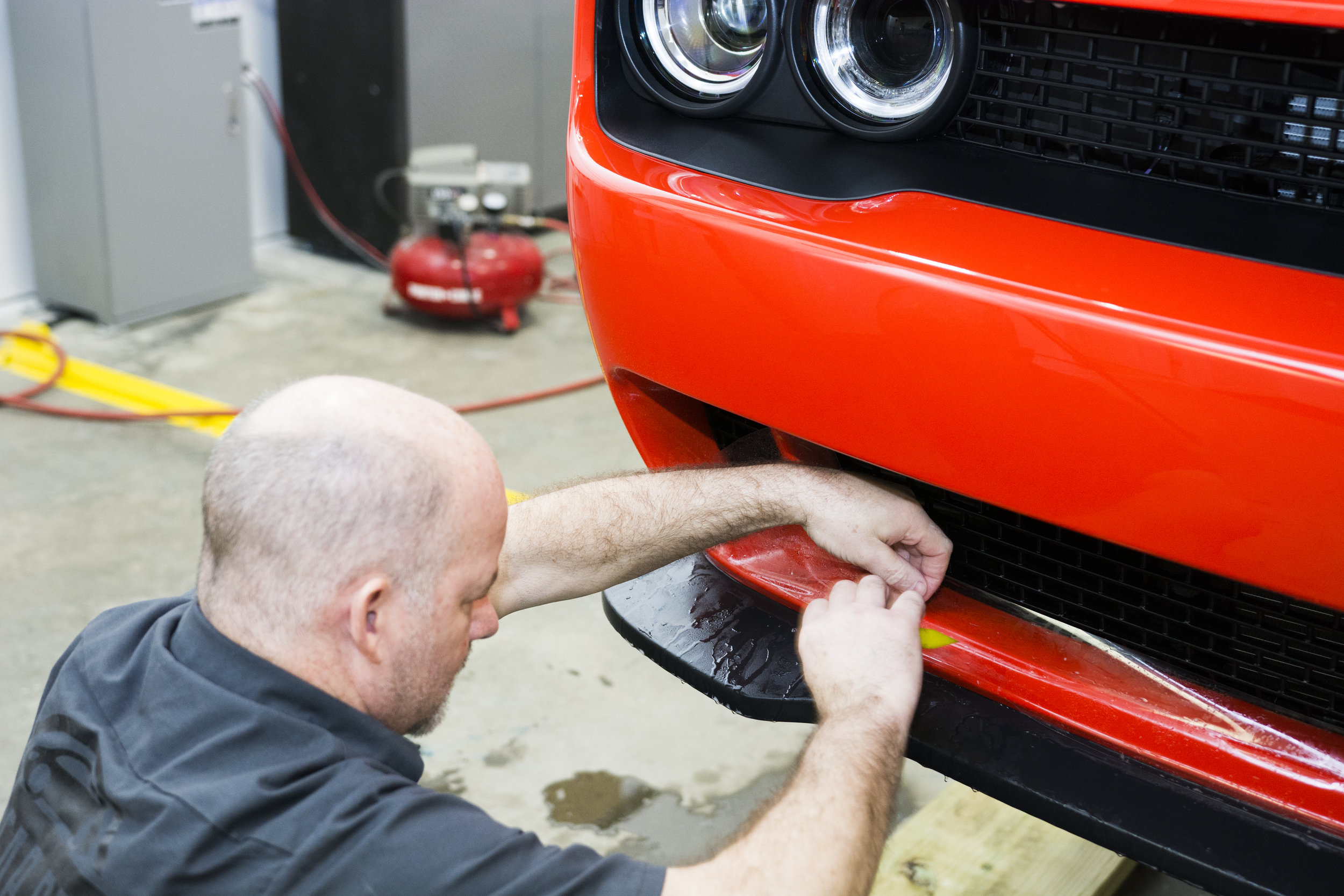 Dodge Challenger Hellcat Gets Suntek Ultra Paint Protection Film — Clear  Bra Ohio - Prevent - Protect - Preserve