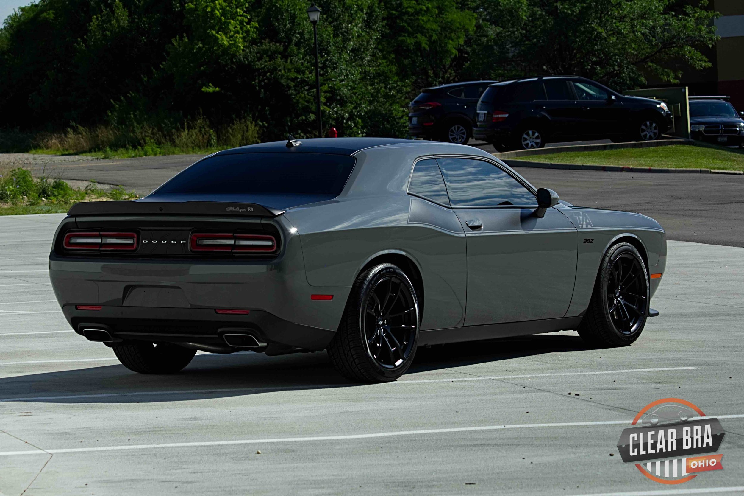 Stealth Dodge Challenger Needed a Custom Clear Bra Solution — Clear Bra  Ohio - Prevent - Protect - Preserve