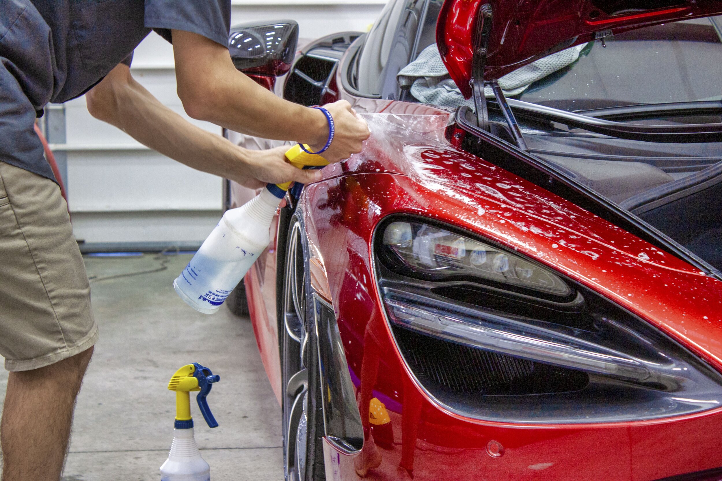 Transparent paint protection film, exactly to your measure