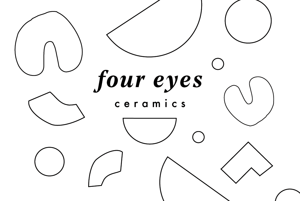  logo for  Four Eyes Ceramics  