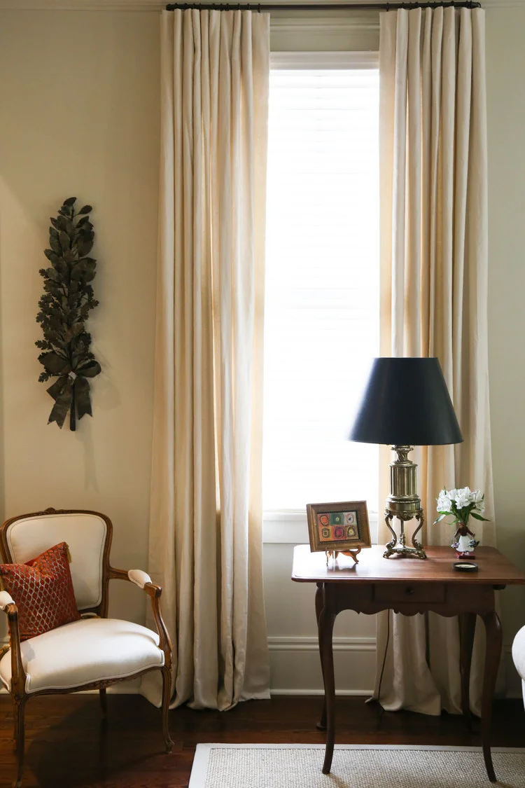 Audubon Street Home Custom Drapery