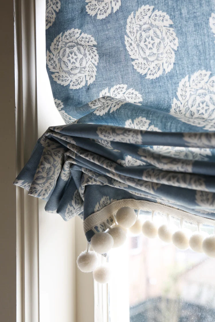 Pattern Shade with Pompoms