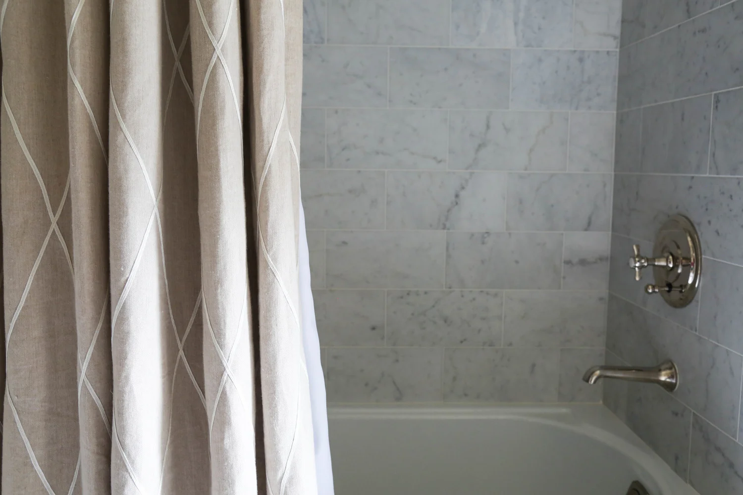 St Charles Diamond Shower Curtain